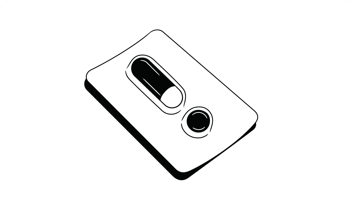 Illustration of a card on a table with an exclamation mark made out of pill. 